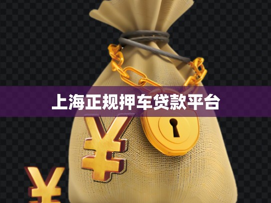 上海正規(guī)押車貸款平臺