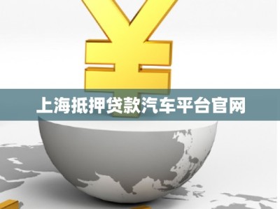上海抵押貸款汽車平臺(tái)官網(wǎng)